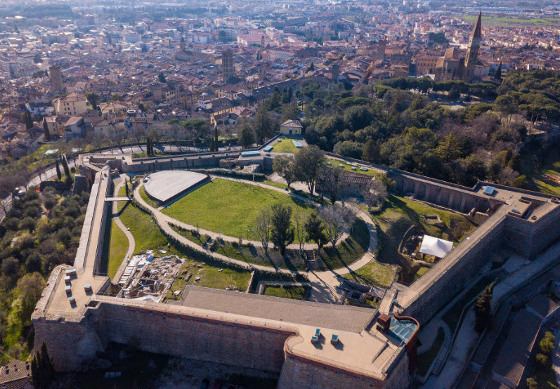 Medici Fortress (Arezzo), Italy